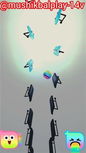 "Music Ball Madness! 🎶 Beat Bonus Game Pro Play"#viral #short #gaming