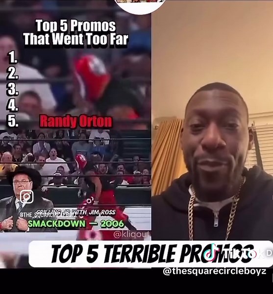 These promos Absolutely Crossed The Line‼️🤯 .. : : Reel Credit 🎞️ : @kliqout : : #wwe #thesquarecircleboyz #fy #top5 #worstpromos