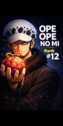 This Devil Fruit Can Make You IMMORTAL 🤯 | Ope Ope No Mi Rank 12 #onepiece #animeshorts #lawonepiece