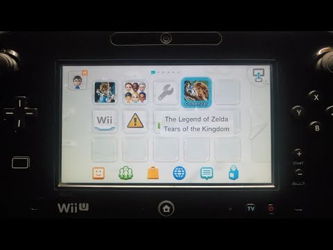 The Legend of Zelda: Tears of the Kingdom (TOTK) en Wii U - FAKE