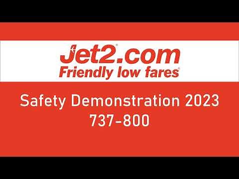 Jet2.com 2023 Safety Demonstration 737-800 [AUDIO]