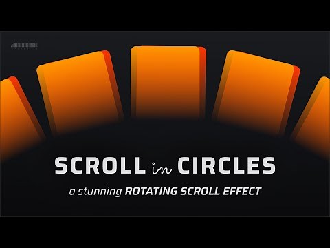 Scroll in Circles: Create a Stunning Rotating Scroll Effect