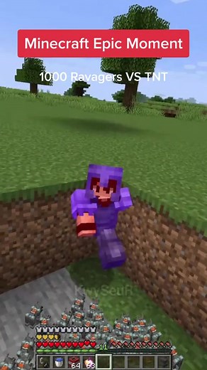 Satisfying Finale in Minecraft with Explosive Results