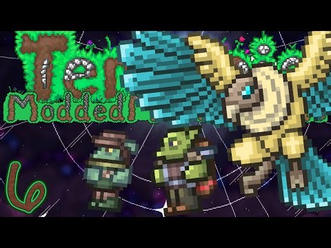 Blasting Through the Bosses (With a Full-on Rocket Launcher) | Terraria: Modded Master Mode #6