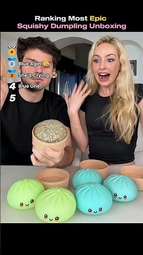 Ranking Most Epic Squishy Dumpling Unboxing