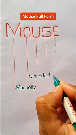 Mouse Full Form🔥Full Form of Mouse🔥Mouse🔥Mouse Information