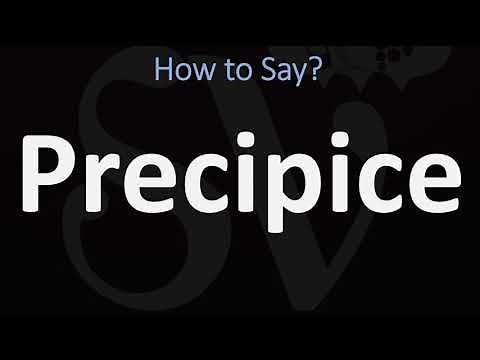 How to Pronounce Precipice? (CORRECTLY)