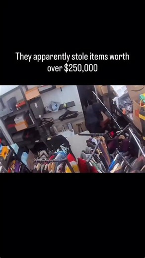 Thieves broke into a high-end clothing store overnight and stole around $250,000 worth of designer merchandise, including brands like Louis Vuitton, Balenciaga, Nike, Jordan, jewelry, and Cartier glasses. Surveillance footage shows three masked suspects entering through a previously boarded-up window. Investigators say the group also disabled the store’s alarm system before grabbing luxury items and leaving. Police arrived within minutes after the owner called, but the suspects were already gone
