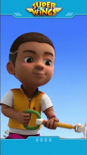 [SUPERWINGS #shorts] Taking the Ball Out of the Nest #superwings #jett