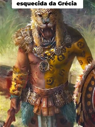 Guerreiros Jaguar e a força dos Hoplitas: um mergulho na história militar que moldou civilizações. #HistoriaAntiga #Guerreiros #Militar #Hoplitas #MundoAntigo