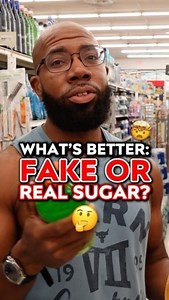 What’s Better Fake Or Real Sugar? 😅🤔 It depends on who you talk to. Lots of guys trying to diet down rely on fake sugars to restrict calories and lose body fat. Here’s what you don’t realize though. Your body will release insulin when you have fake sugar 😬 You’re having the same effect as having real sugar without the extra calories. Focus on this instead: ✅ Water is the king of hydration You have no calories or insulin spike when you drink this 👏 If you are very active and want to build mus