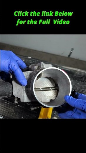 Reduced Engine Power Throttle Body Fix #automotivediy #silverado #sierra