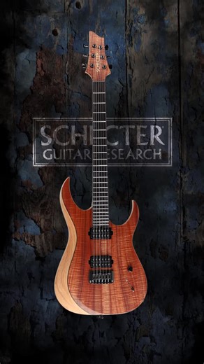 Schecter Guitar Research on Instagram: "The USA Sunset Extreme Exotic features a stunning figured Koa top, Swamp Ash body, and an African Ebony Fretboard, it delivers a luxe feel with effortless playability."