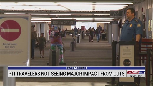 Piedmont Triad International Airport in Greensboro responds to FAA flight reductions, cancellations