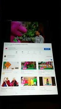 Barney beach party I love you