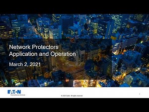 Eaton Network Protector Operator Training