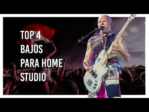 Los mejores bajos para home studio / Como grabar un bajo