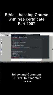 Ethical Hacking & Cyber Security Course in Tamil @karthi_the_hacker | Part 1007