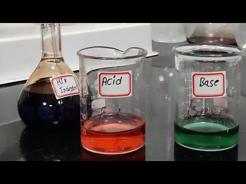 Methyl Red and Bromocresol Green (Mix Indicator) colour in Acid Base Solution chemi 🧑‍🔬🧪⚗️ #shorts