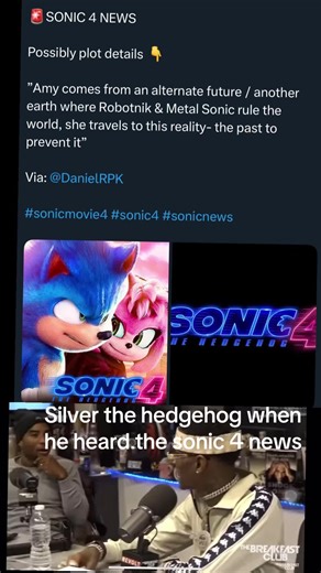 I know Silver was genuinely mad ah hell when he heard the news! #sonicmovie4 #sonicthehedgehog #silverthehedgehog #amyrose #fyp