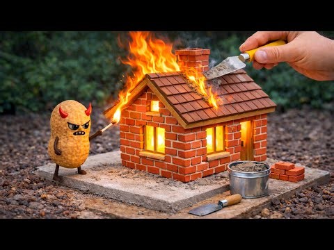 DIY Miniature Fireproof House Building Science Project