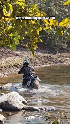 XPulse 200 Water Crossing Gone Wrong