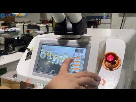 Portable Jewelry Laser Welding Machine Laser Welders Jewelries with Rotary Axis