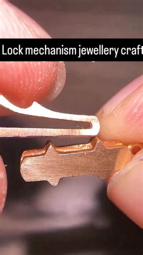 Rubel Sk on Instagram: "Lock mechanism jewellery craft #hashtag #jewelrydesign"