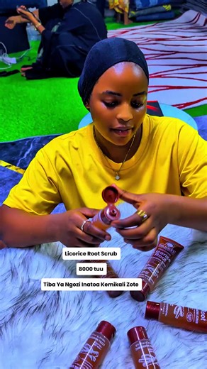 Licorice Root Scrub,, : 255 742 825 777 📍 Magomeni mapipa, delivery pia tunafanya #skincare #viraltiktok #tanzaniantiktok🇹🇿 #kenyantiktok🇰🇪
