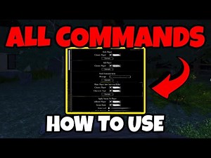 All Private Server COMMANDS - How to Use Full Guide - [FORSAKEN] Roblox
