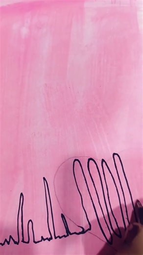 Aesthetic heart art drawing ✨