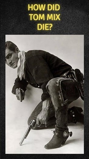 How did Tom Mix die? #western #movie #historicalmovie #westernmovie #film #cinemahistory #riding