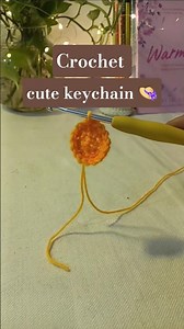luffy hat keychain👒 #crochet#crocheteveryday#diykeychain#amigurumi#beginnerscrochet#handmade#cute