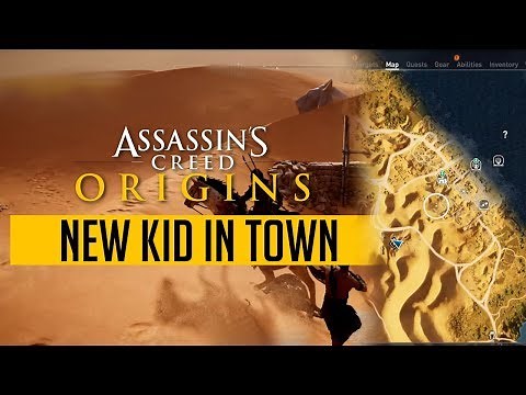 "New Kid In Town" Mission - "How to Find the Temple?" Assassins Creed: Origins! [GUIDE]
