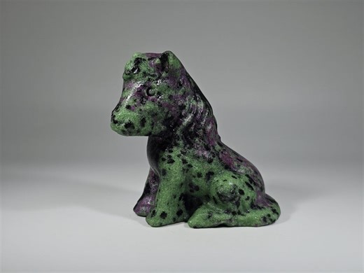 Ruby in Zoisite Horse Carving - Etsy