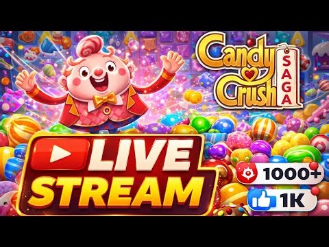 🍭 Candy Crush Saga Live | Sweet Wins & Tough Levels