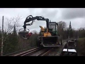 Timber Jack 1270A Rail Wood Chipper #18874