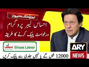 Ehsaas Labour Program | Ehsaas Labour nadra gov pk | Ehsaas Labour program Online Registration