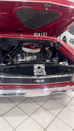 Dan Marinelli on Instagram: "1966 Chevrolet Chevelle SS this is a real 138BIN number this car has been treated to a very expensive and valuable. GM crate 454 LS seven. It is absolutely amazing for speed 12 bolt 456 rear this thing screams make sure you drop me a follow. I’ll watch the other Muscle Car videos. I have all kinds of cars from Trans Am to Ferrari. #reels #fyp #carswithoutlimits"