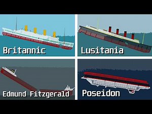 Sinking Ships 10! | Algodoo