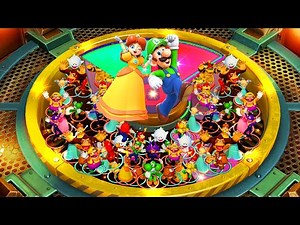 Super Mario Party Minigames - Couple Luigi and Daisy vs All Boss (Master Difficulty)