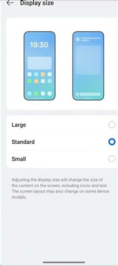 font size kese badaye ghataye #smartphone