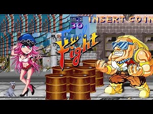 FINAL FIGHT ALL BOSS HACK EDITION [SNES SOUND] POISON Full Playthrough