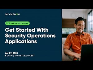 Get Started With Security Operations Applications