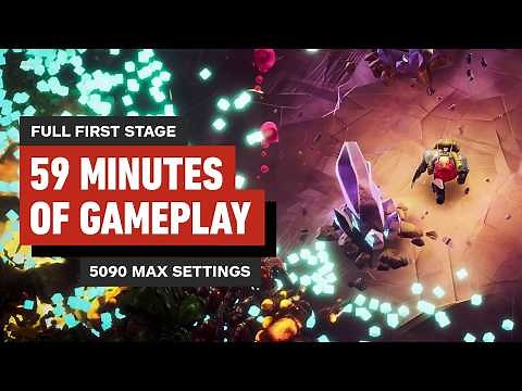 Deep Rock Galactic: Survivor - The First 59 Minutes (RTX 5090, 4K, 60FPS, Max Settings)