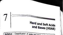 Inorg. Ch 7  Hard And Soft Acids and Bases.pdf - Chemistry - Notes - Teachmint