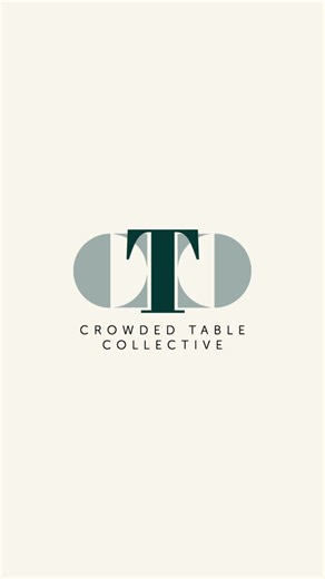 Introducing Crowded Table Collective - a communications and design studio built to help small businesses tell their story in a way that resonates. From brand messaging and content to design and strategy, we help you show up clearly, consistently, and with purpose. Based in Cleveland and Chicago. Built for brands that care. #smallbusiness #freelance #communications #design #openforbusiness