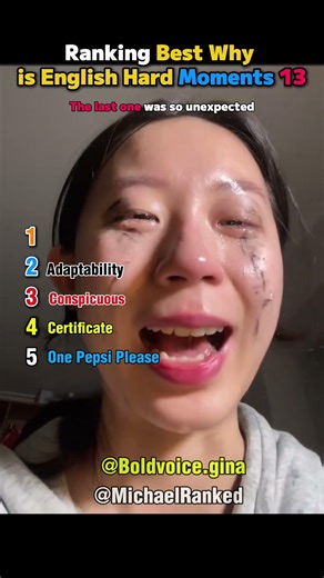 Ranking Best Why is English Hard Moments 13