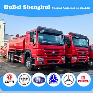 [Hot Item] HOWO Water Tender Fire Truck 6X4 Heavy Duty 18, 000liters Customized Rescue Water Fire Truck with Fire Water Cannon Fog Spray Machine Fire Fighting Engine