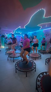 Con las chicas Jumping fit Nancy con la maestra Wendy | Master jump LU